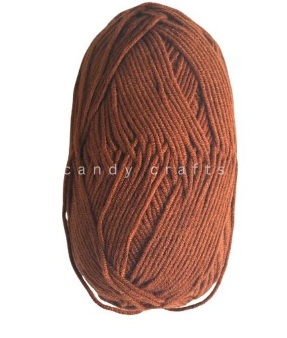 TAJ MOUSŚE ANTI PILL YARN – BROWN 50