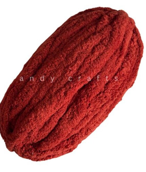TAJ FINGER KNIT – RUST 33