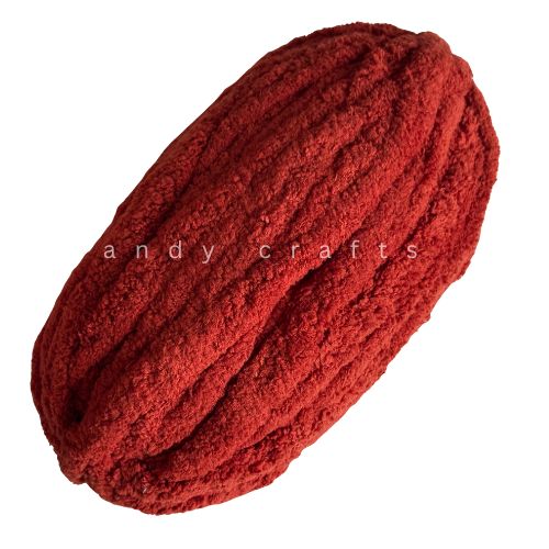 TAJ FINGER KNIT - RUST 33