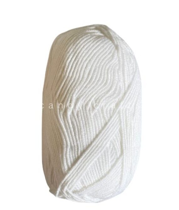 TAJ MOUSŚE ANTI PILL YARN – WHITE 18