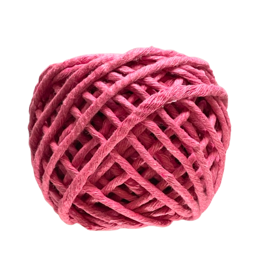 MACRAME 3MM SINGLE STRAND - TULIP