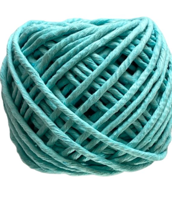 MACRAME 3MM SINGLE STRAND – TIFFANY