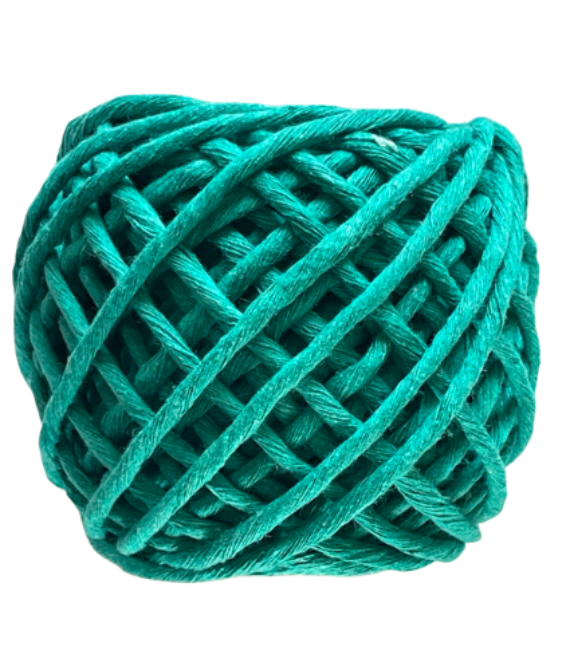 MACRAME 3MM SINGLE STRAND – TEAL