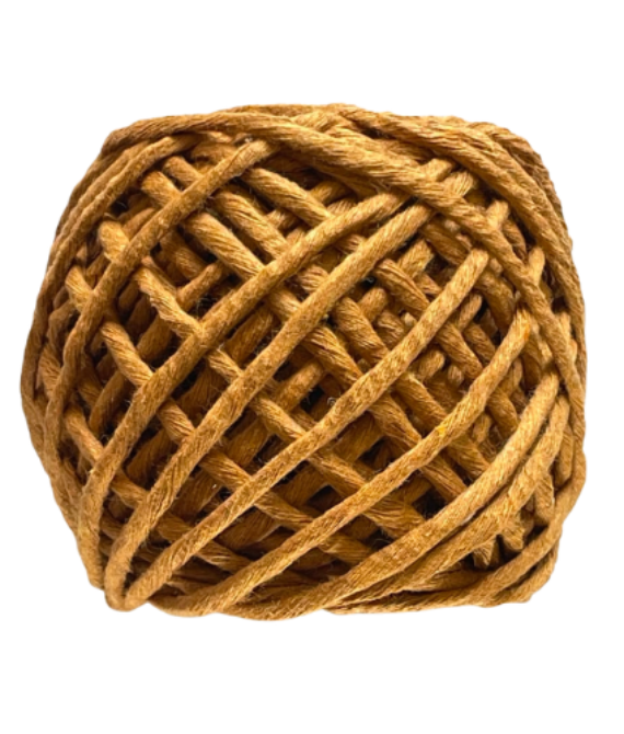 MACRAME 3MM SINGLE STRAND – SUNFLOWER