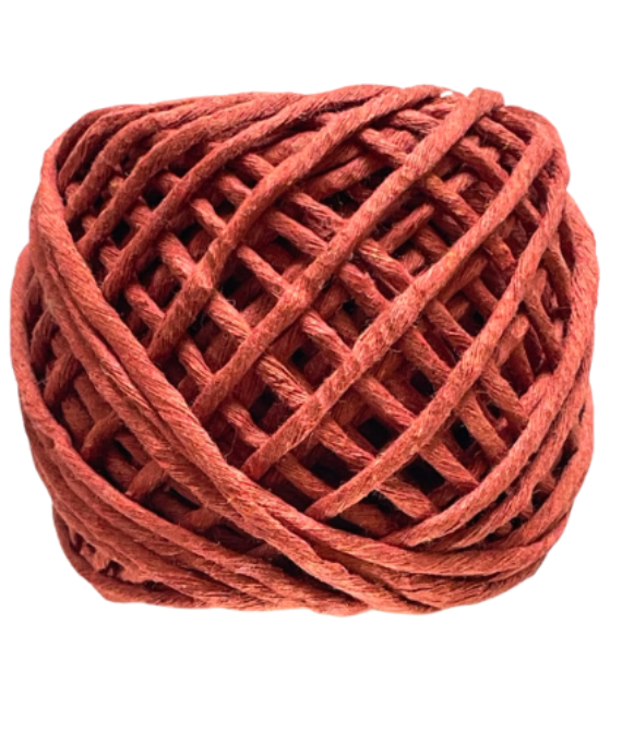MACRAME 3MM SINGLE STRAND – RUST