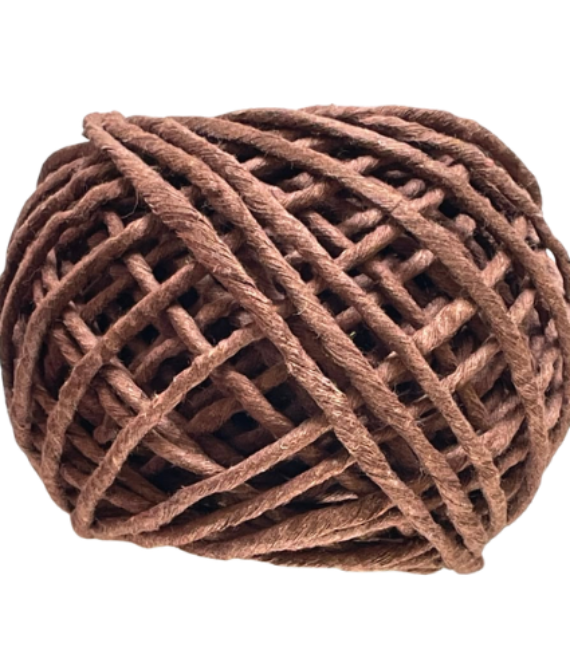 MACRAME 3MM SINGLE STRAND – CARAMEL