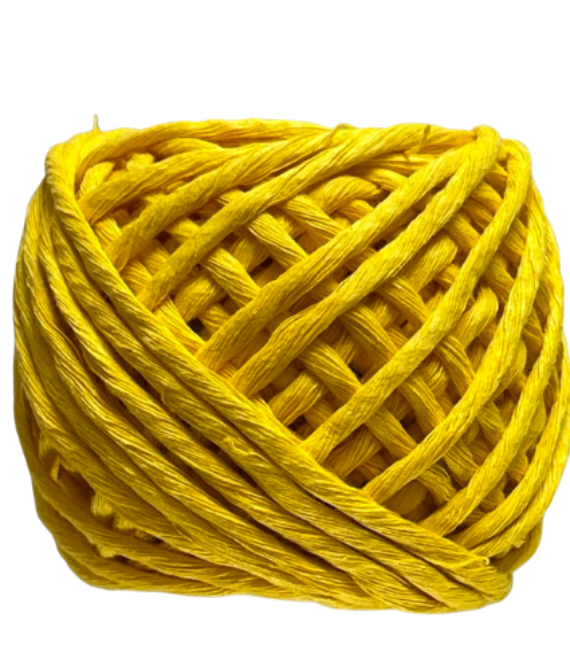MACRAME 3MM SINGLE STRAND – SUNSHINE