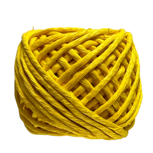 MACRAME 3MM SINGLE STRAND - SUNSHINE